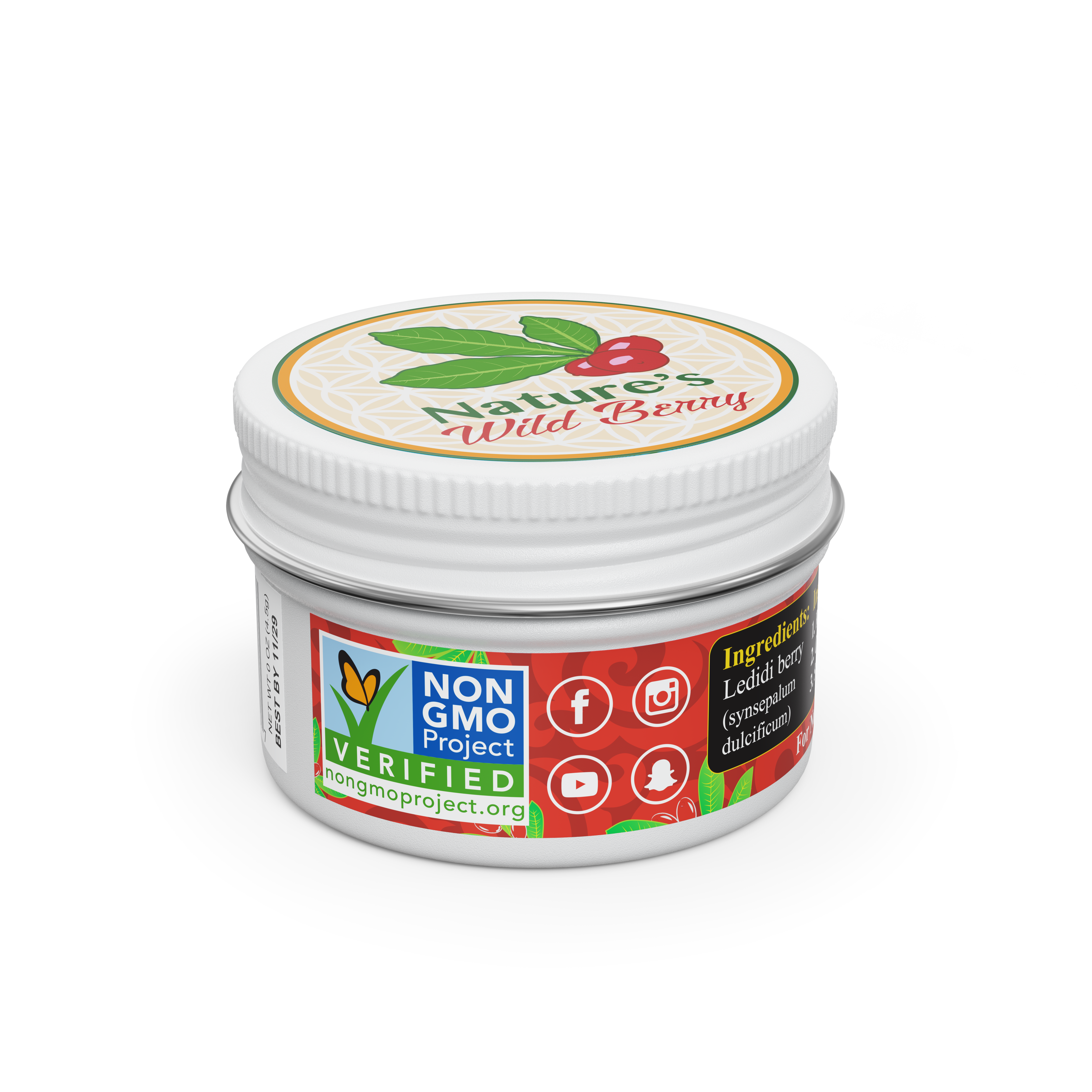 The Travel Jar | 3 Grams / Approximately 25 – 30 Servings | 15-20 mins | Best Way to TAKE Your Berries ON The GO
