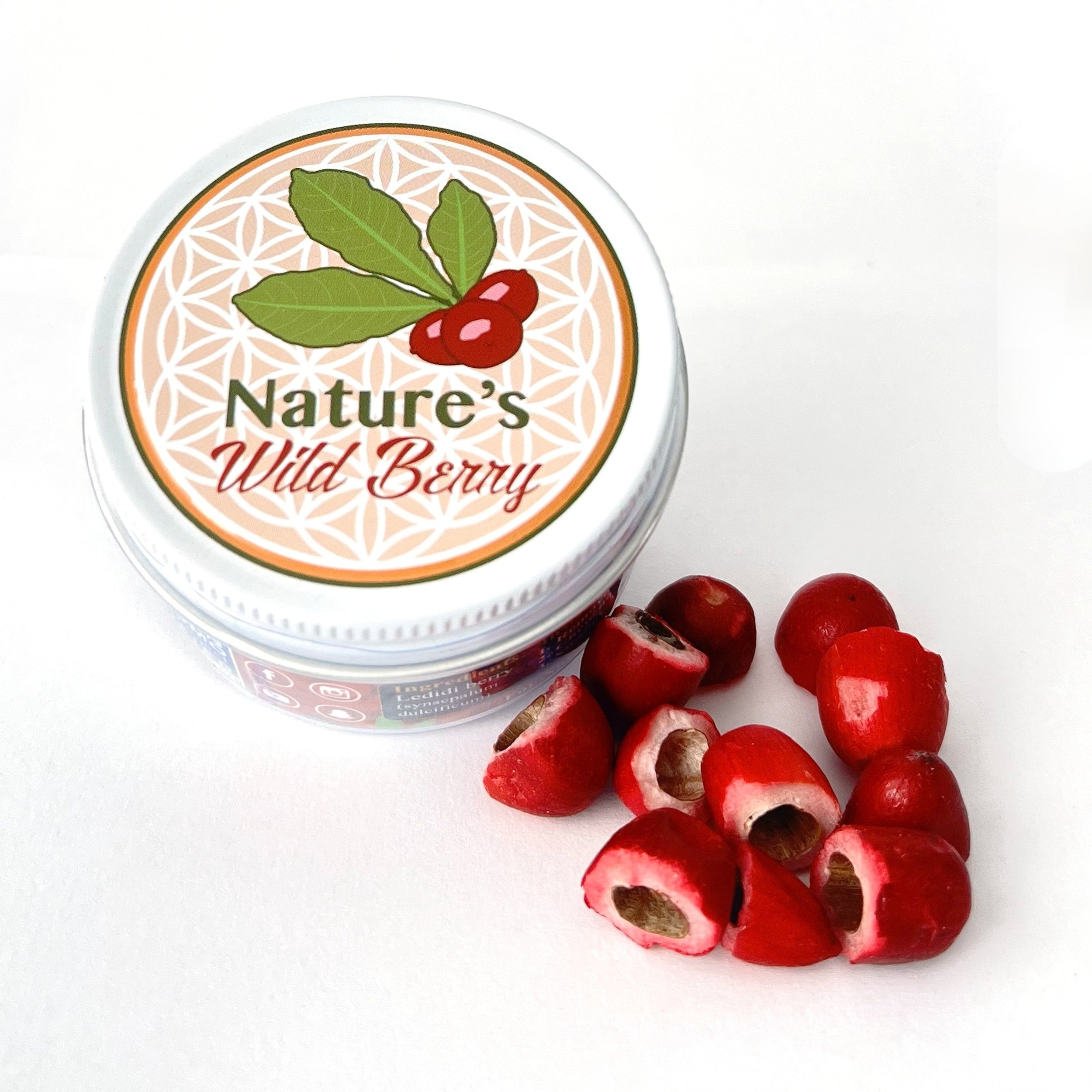 Miracle Berry Travel Jar | 30+ Servings | Real Freeze-Dried Berries